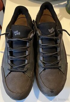 HANWAG Pánské trekové boty BANKS LOW GTX asphalt/black-šedé/ - 1