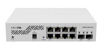 Nepoužitý Mikrotik CSS610-8G-2S+IN