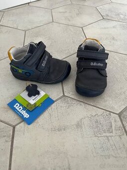 Celoroční kožené boty D.D.step Bermuda vel. 21