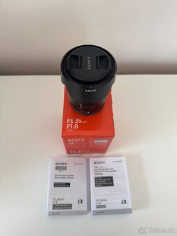 Objektiv SONY FE 35mm F1.8 NOVÝ