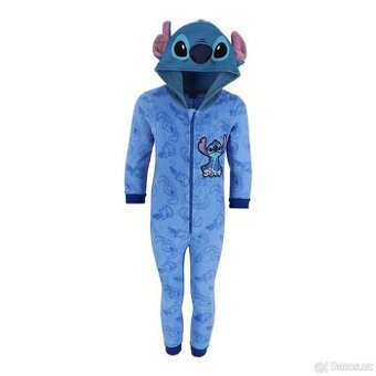 Stitch overal, kvalitní fleece, modrý