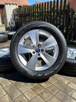 ORIGINÁL Alu Škoda NYOTA R16, 5x100 - ZÁNOVNÍ, LETNÍ