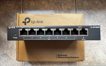 Tp link TL-RP108GE POE Switch gigabitovy