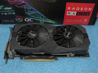 Herní grafika ASUS ROG STRIX GAMING RX570 O4G 4GB