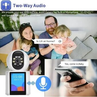 JORTAN 5MP inteligentní kamera pro videohovory