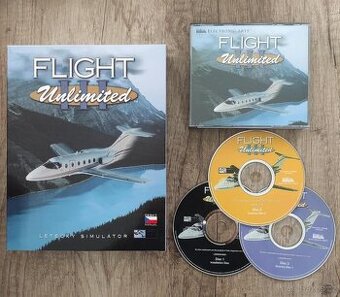 PC hra - CZ big box - Flight Unlimited 3