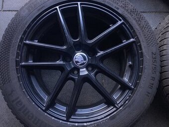 Alu KODIAQ + TIGUAN 18" 5x112 zimní CONTINENTAL 235/55R18