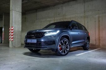 Škoda Kodiaq RS BiTDI, pano, ťažné, webasto, odpočet DPH