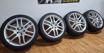Alu kola R18 5x112 Mercedes + zimní 225/40/18 8 mm