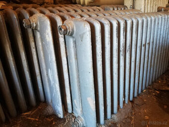 Prodám litinové radiátory