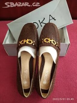 DÁMSKÉ POLOBOTKY - nové, vel. 39.