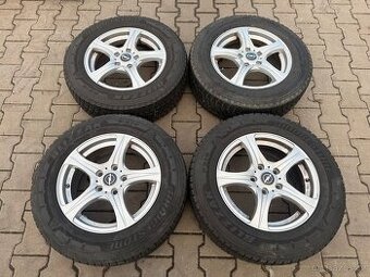 4x al kola 5x114.3 16 + pneu zimní 215/65 R16C
