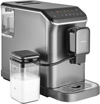 Espresso Sencor SES 8000BK stříbrné