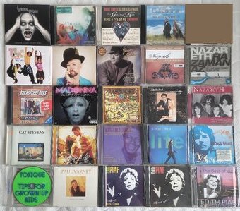 CD zahraniční hudba (ceník v textu)