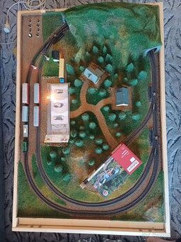 Kolejiště TT s doplňky