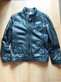 Bunda koženková zateplená S oliver M,zánovní.