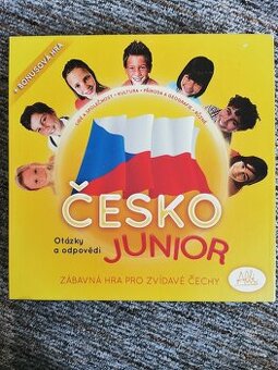 Česko junior desková hra, jako nová