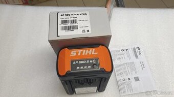 Nová AKU baterie Stihl AP500S + faktura