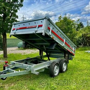 Vozík sklopný hydraulicky