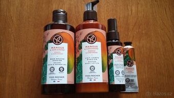 Sada tělové péče Mango a koriandr/Malina/Argan