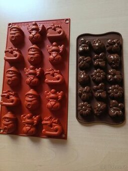 Silikonová forma na čokoládu