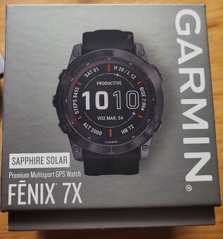 Garmin Fenix 7X Sapphire Solar 51 mm