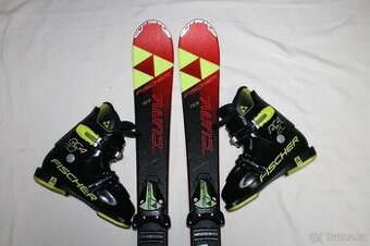 lyže Fischer Rc 4 110 cm , lyžaky