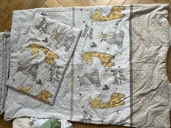 2x Mantinel+výbava do postýlky - 1