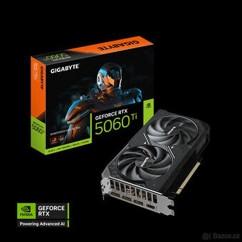 GIGABYTE RTX 5060 Ti WINDFORCE MAX OC 16GB - Záruka 3 Roky - 1