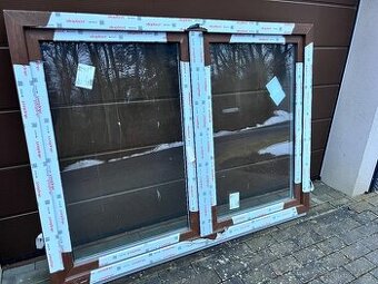 Plastové okno dvoukřídlé nově