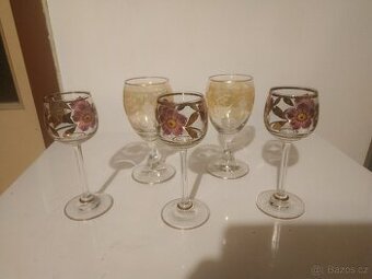 Prodám Retro skleničky