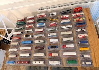 Modely Kultovní autobusy minulé éry DeAgostini 1/72