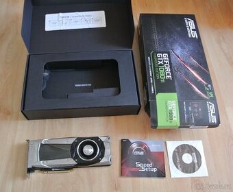 Výkonná herní grafika ASUS GeForce GTX 1080Ti / 11GB GDDR5x