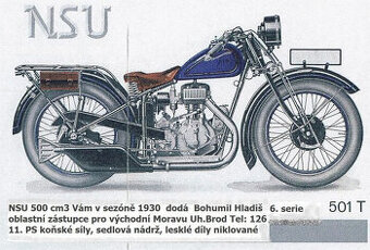 NSU 501T- TS brzdový štít