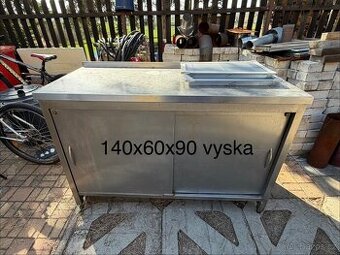 Prodam nerezovy stul