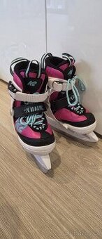 Dětské lední brusle K2 Charm, nastavitelné vel. 26–31,