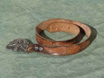 Harley Davidson kožený opasek