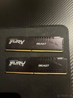 Kingston Fury Beast DDR5 16GB (2×8GB) 4800 MHz – plně funkčn