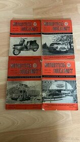 Motoristická Současnost časopisy 1956-57 - 1
