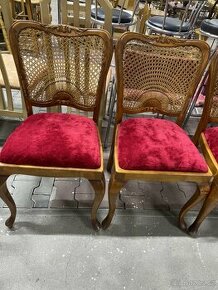 6 židlí po nové renovaci