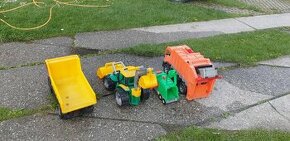 Traktor bagr sklápěč popelař - 1