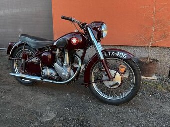 BSA 500 OHV  pullitr retromoto