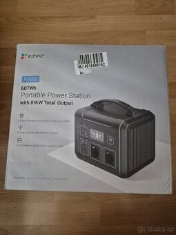 Powerbanka Ezviz PS600 - mobilní zdroj + solární panel