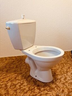 WC kombi se splachovací nádobkou