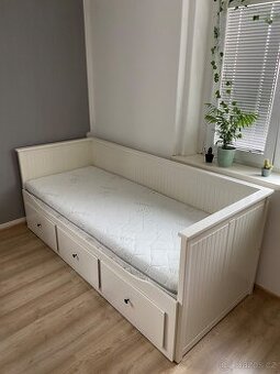 Rozkládací Postel HEMNES + matrace