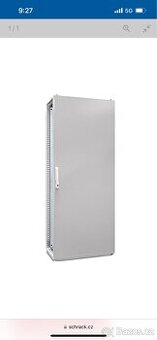Řadový rozvaděč AC IP55, 1křídlé dveře, 2000 x 800 x 400 mm