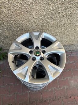 Alu Škoda 17”, 1Z0 601 025 Q, 7Jx17H2, ET54 - 1