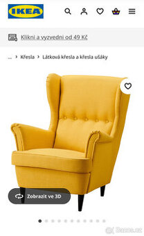 Koupím Ikea křeslo STRANDMON