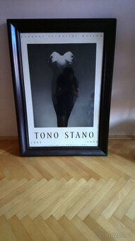Tono Stano 1992-1995. SET - plakát a katalog z výstavy - 1