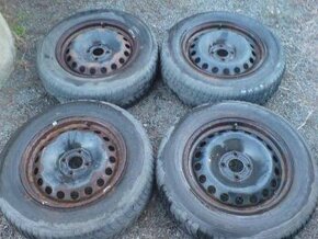 Disky Renault, zimní Goodyear Ultra Frip 7, 195/65/15, 4x